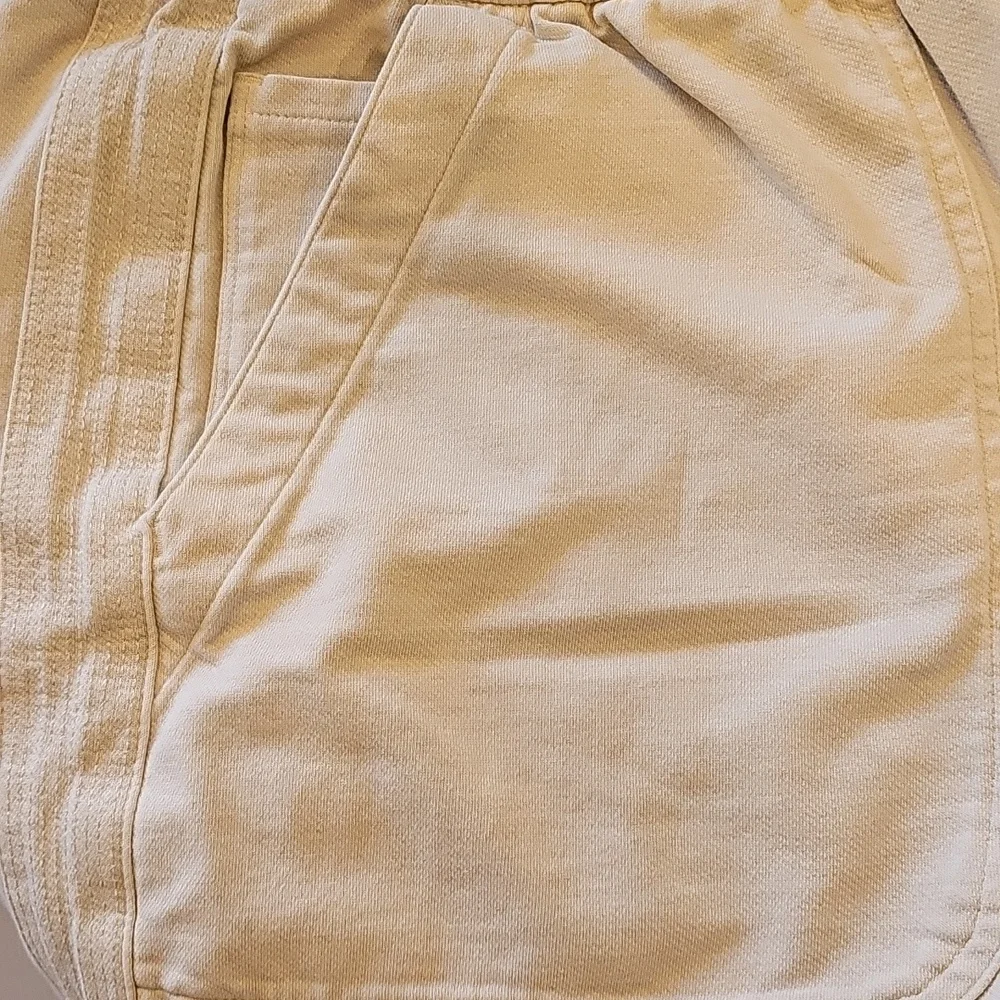 Athleta Cream Farallon Heathered Wide Crop - Picture 5 of 9